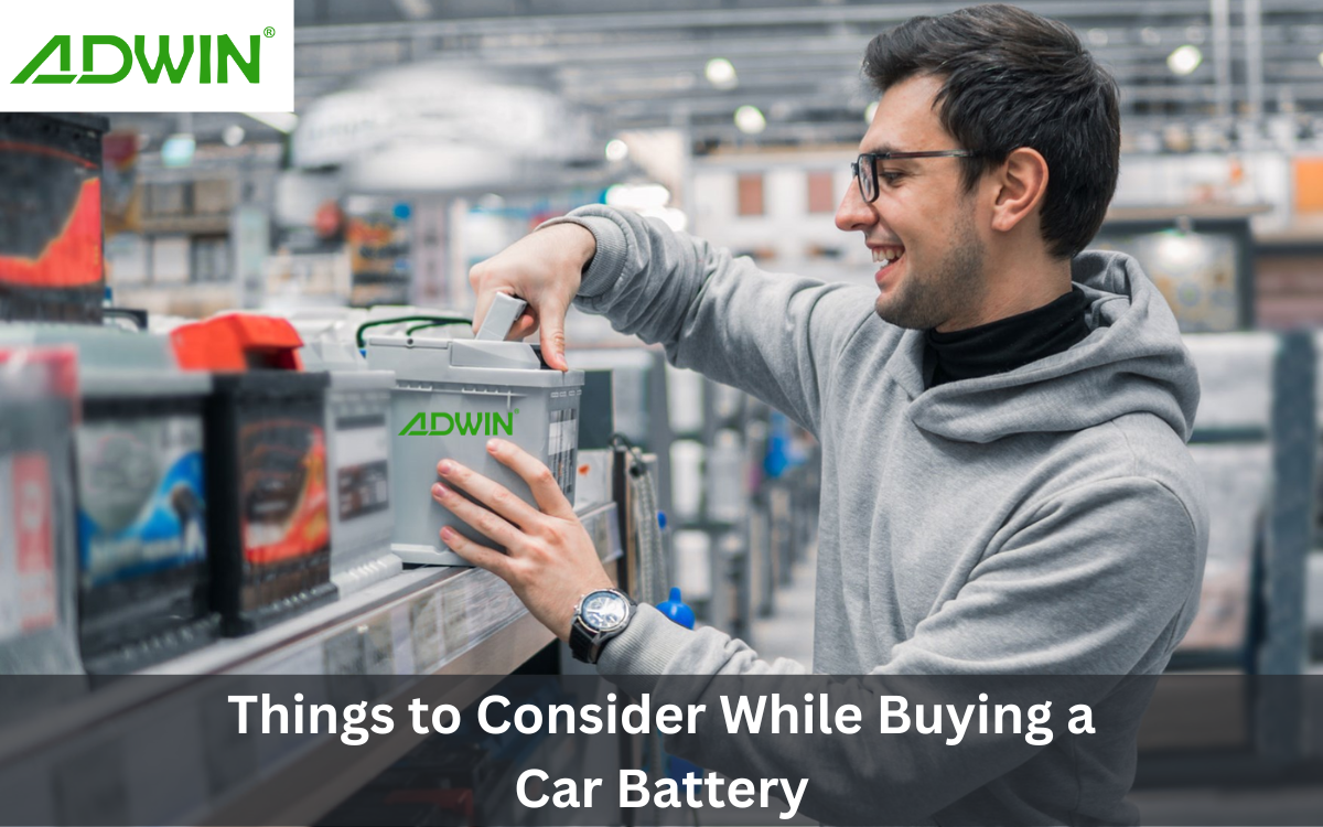 Things to Consider While Buying a Car Battery